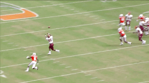 Big Hits Football Tackle Punch Knocked Out GIF