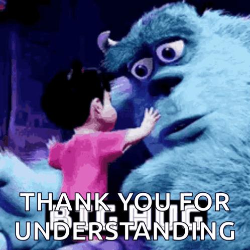 Big Hug Emoji Thank You For Understanding GIF