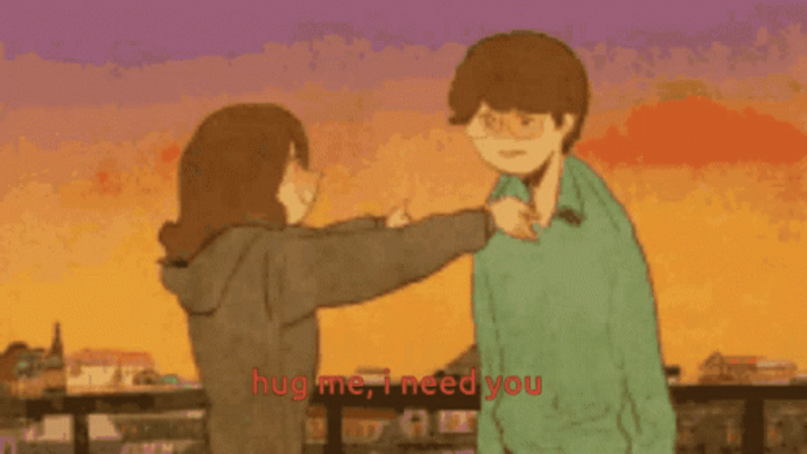 Big Hug I Need You Animated GIF
