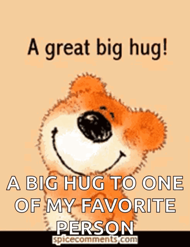 Big Hug to Favorite Person