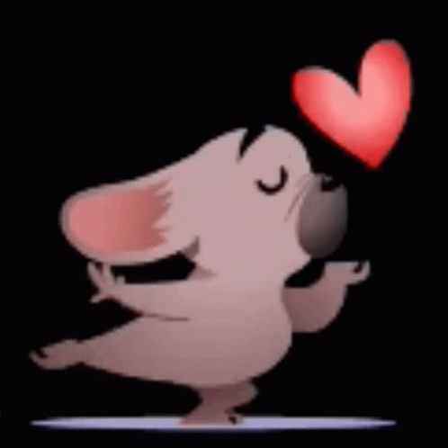 Animated Dog Big Kiss GIF