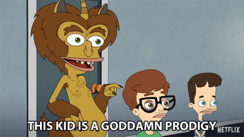 Big Mouth And Friends Is A Goddamn Prodigy GIF