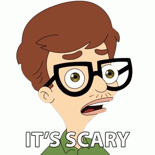 Big Mouth Andrew Glouberman Its Scary GIF