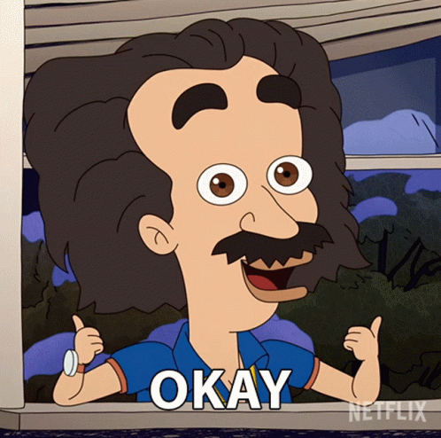 Big Mouth Coach Nick Two Thumbs Up GIF