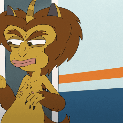 Big Mouth Connie Vomitting GIF