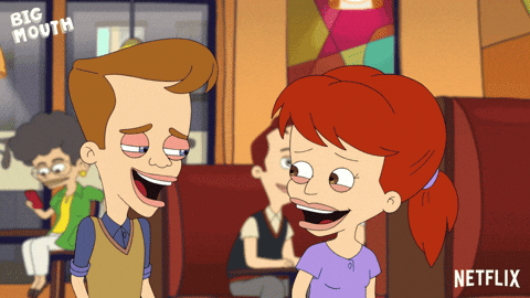 Big Mouth Jessi Glasser Laughing GIF