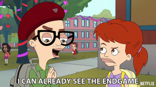Big Mouth Plotting The Ending GIF