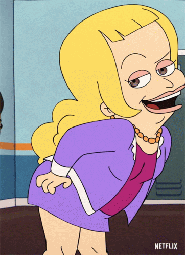Big Mouth Sitcom Lola Skumpy Mini Skirt GIF