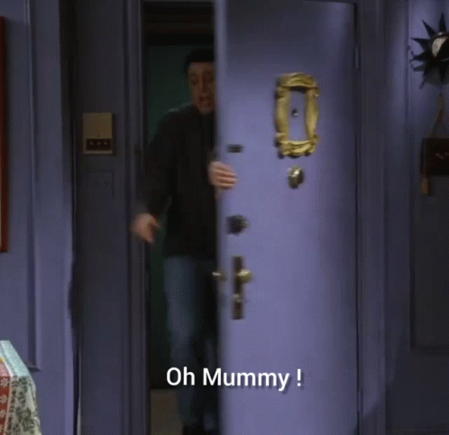 Big Old Baddie Joey Tribbiani GIF