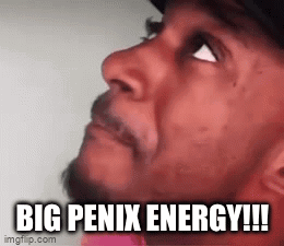 Big Penix Energy Man Close Up GIF
