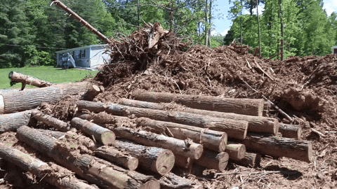Big Pile Of Mulch GIF