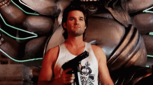 Big Trouble In Little China Jack With Gun GIF