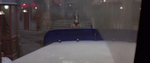 Big Trouble In Little China Lo Pan Hit GIF