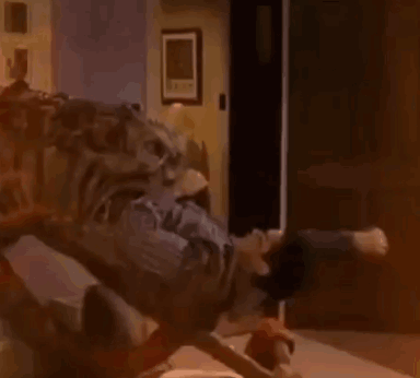 Big Worm Eating Human Movie Scene GIF