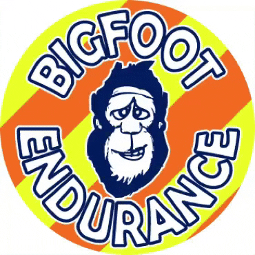 Bigfoot Endurance Colorful Badge GIF