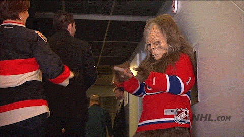 Bigfoot Montreal Canadiens Dancing GIF
