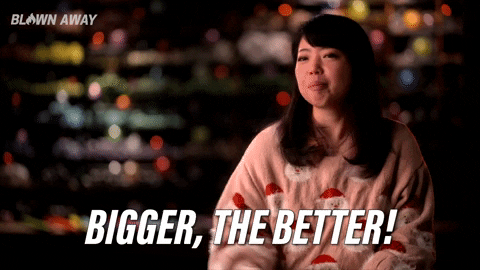 Bigger Better Blown Away GIF