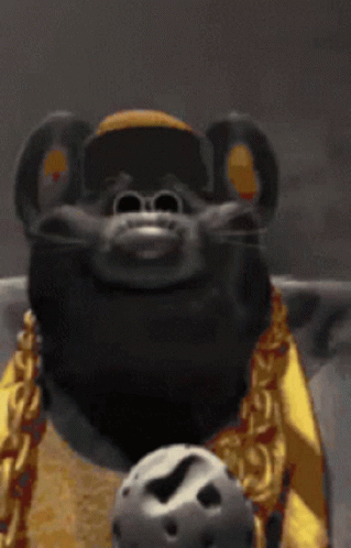 Biggie Cheese Rapping GIF
