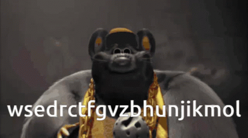 Biggie Cheese Singing GIF
