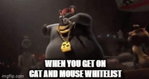 Biggie Cheese When You Get Cat And Mouse GIF