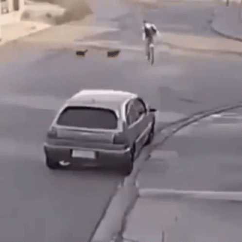 Bike Chased By Dogs Fails GIF