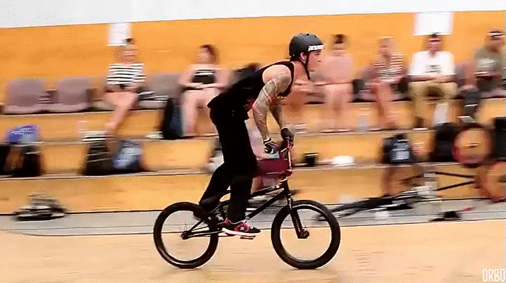 Bike Fast Twisting Tricks GIF