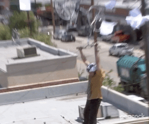 Bike In The Air Just Hanging Around GIF