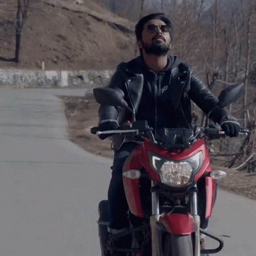 Bike Riding GV Prakash Kumar GIF
