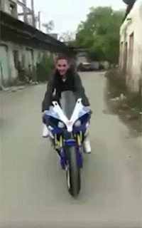 Bike Riding Motorcycle GIF