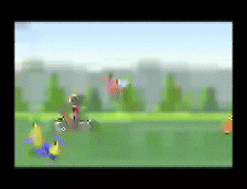 Biking Kid Races Pokémon GIF