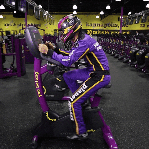Biking Racer Gym Workout GIF