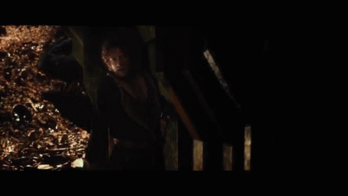 Bilbo Baggins Almost Caught By Smaug GIF