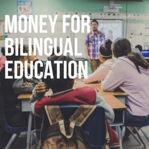 Bilingual Education Budget Protest GIF