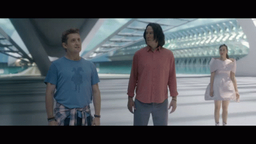 Bill And Ted Be Excellent To Each Other GIF