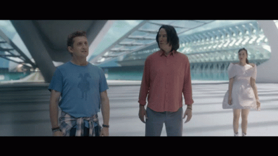 Bill And Ted Be Excellent To Each Other GIF