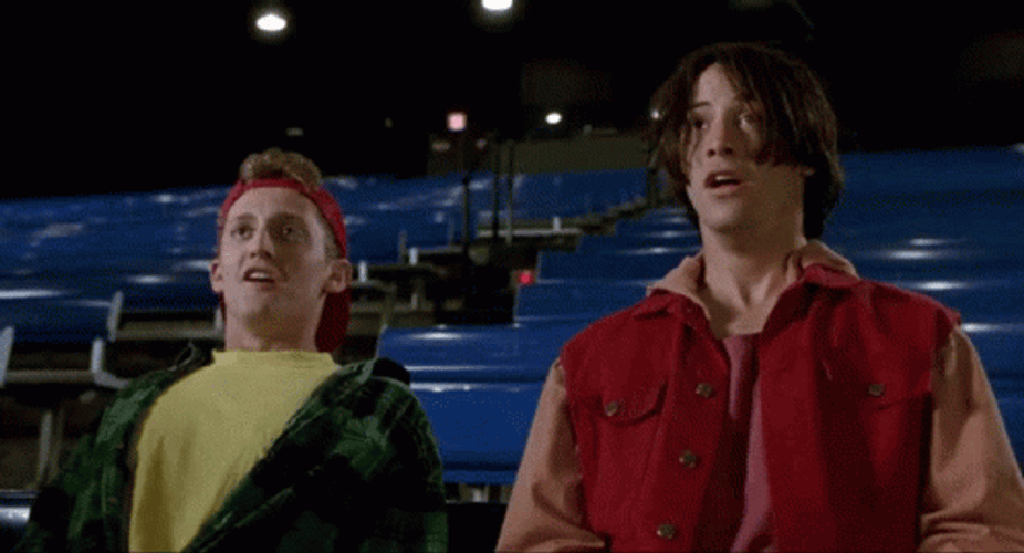 Bill And Ted Excellent Bogus Journey GIF