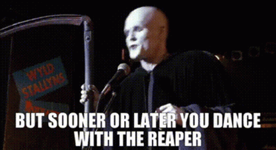Bill And Ted You Dance With The Reaper GIF
