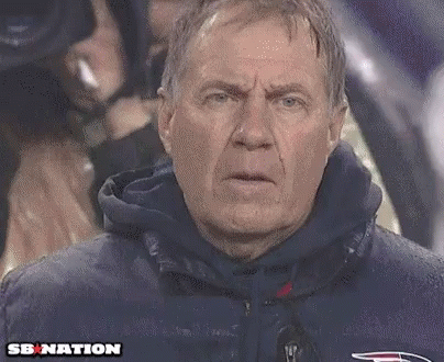 Bill Belichick Death Stare GIF