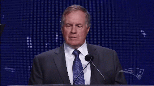 Bill Belichick Interview GIF