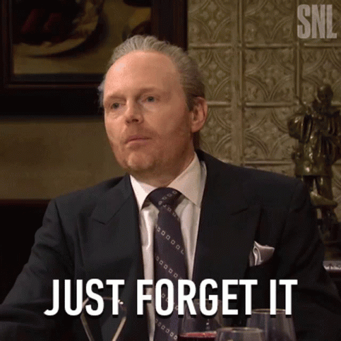 Bill Burr Just Set It And Forget It GIF