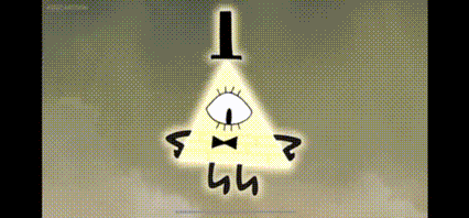 Bill Cipher Cartoon