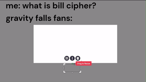 Bill Cipher From Gravity Falls GIF