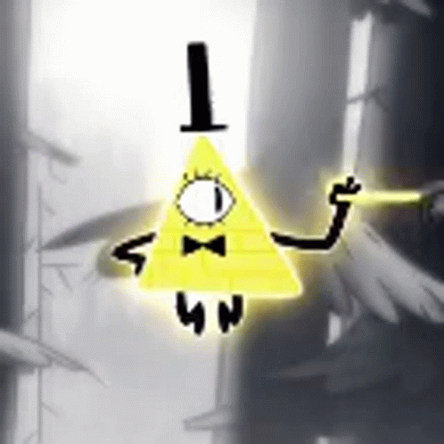 Bill Cipher Gravity Falls Bow Tie