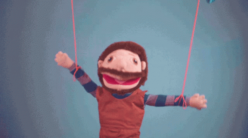 Bill Cipher Holding Wand With Number 1 On Head GIF