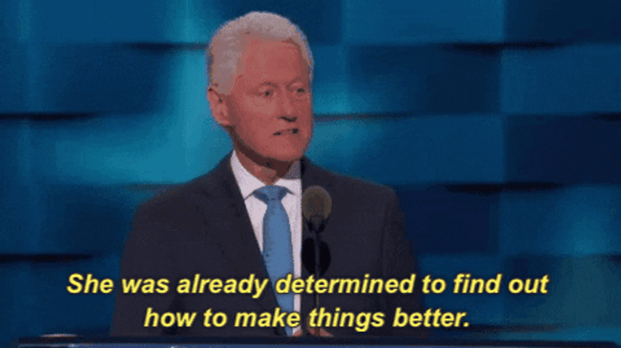 Bill Clinton Balloons Speech GIF