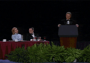 Bill Clinton Presidential Speech GIF