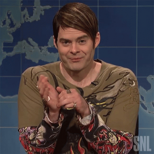 Bill Hader Maybe Reaction GIF
