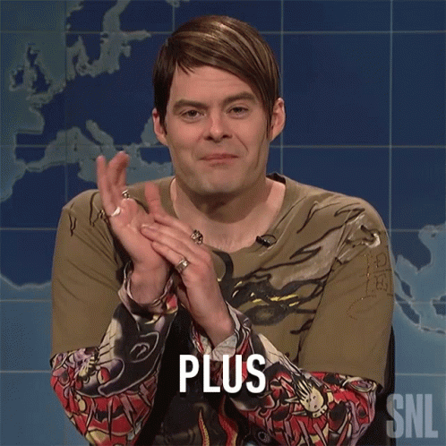 Bill Hader Plus GIF