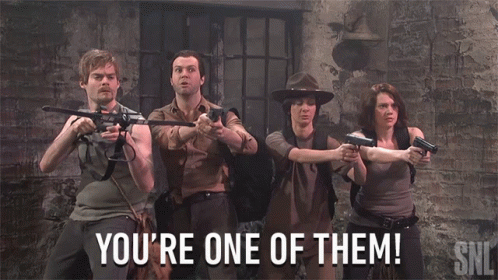 Bill Hader You're One Of Them GIF