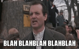Bill Murray Blah Blah Blah GIF